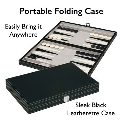 Mainstreet Classics Classic 15 Backgammon Set (55-0619)