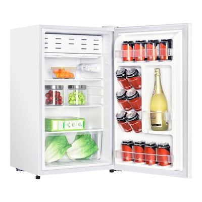 Magic Chef Reversible Door Refrigerator w/Freezer, 4.4 Cu. Ft., White (HMR440WE)