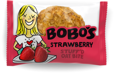 Bobo's Stuff'D Gluten-Free Oat Bites, Apple Pie/Strawberry, 1.3 Oz., 24/Carton (510)