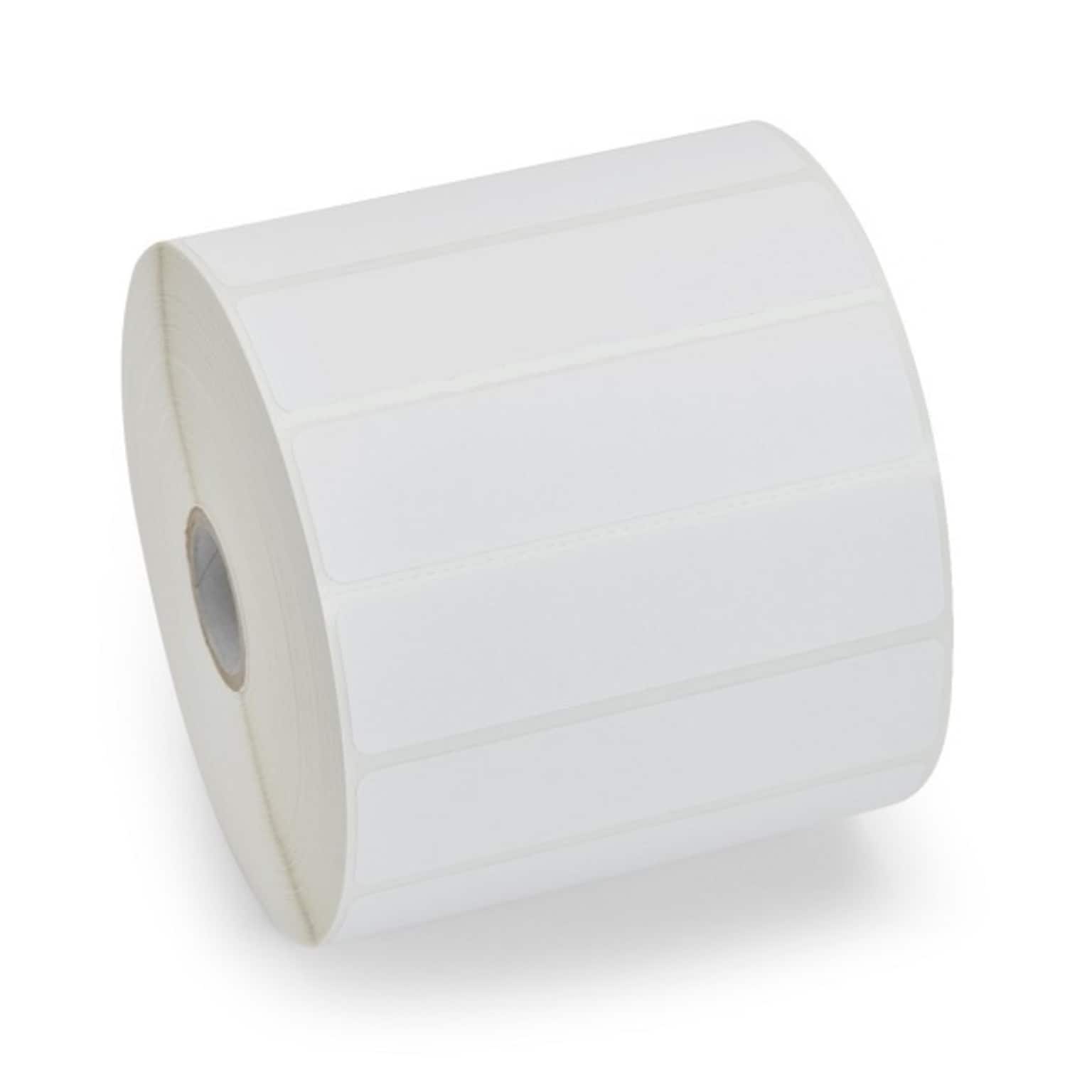 Zebra Z-Perform 2000D Thermal Barcode Labels, 4 x 1, White, 2340 Labels/Roll, 6 Rolls/Carton (10015783)