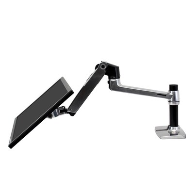 Ergotron LX Desk Mount LCD Arm Adjustable Monitor, Up to 34, Black (45-241-026)