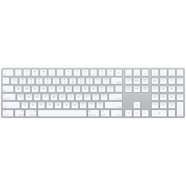 Apple Magic Wireless Keyboard, White (MXCJ3LL/A) | Quill.com