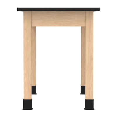 Diversified Woodcrafts School Classroom Rectangular Science Lab Table, 48" x 24", Light Hardwood (P7106M30N)