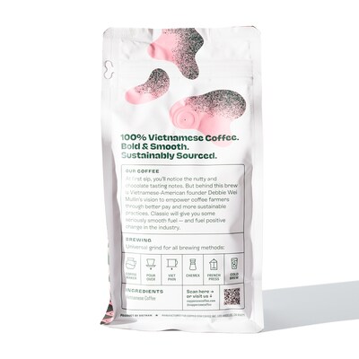Copper Cow Coffee Classic Vietnamese Ground Coffee, 12 oz. (CCW02253)
