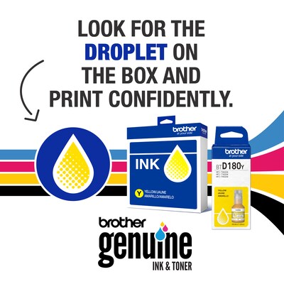 Brother LC501XL Yellow High Yield Ink Cartridge, Prints up to 500 Pages (LC501XLYS)