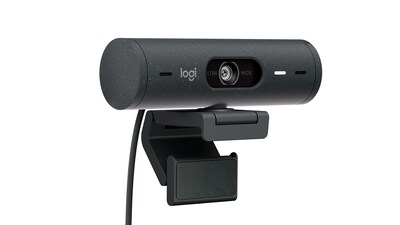 Logitech Brio 505 HD 1080p Video Conferencing Webcam, Graphite (960-001411)