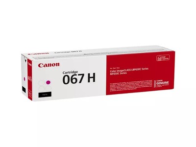 Canon 067 H Magenta High Yield Toner Cartridge (5104C001)