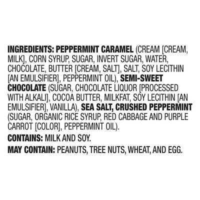 Sanders Holiday Dark Chocolate Peppermint Caramel Pieces, 7 oz. (MRY30726 )
