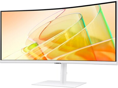 Samsung ViewFinity S65TC 34 Curved 100 Hz LCD Business Monitor, White (S34C654TAN)