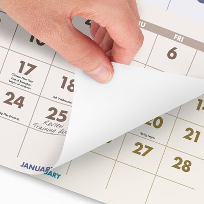 2026 AT-A-GLANCE Scenic 12" x 27" Three-Month Wall Calendar (DMW503-28-26)