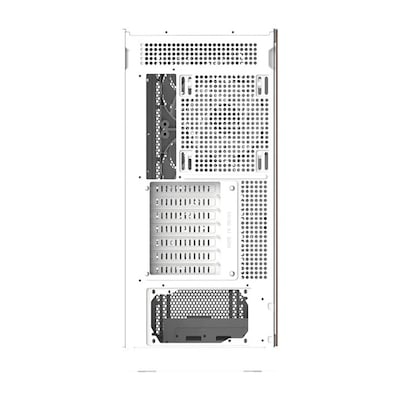 Thermaltake S370 WS ATX Mid-Tower Computer Case, Snow (CA-11J-OOM6WN-00)