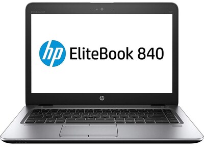 HP EliteBook 14" Refurbished Laptop, Intel Core i5, 16GB Memory, 256GB SSD, Windows 10 Pro (1LB79UT#ABA)