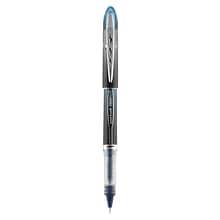 uni-ball VISION ELITE BLX Rollerball Pens, Micro Point, Blue/Black Ink, 12/Pack (69020)