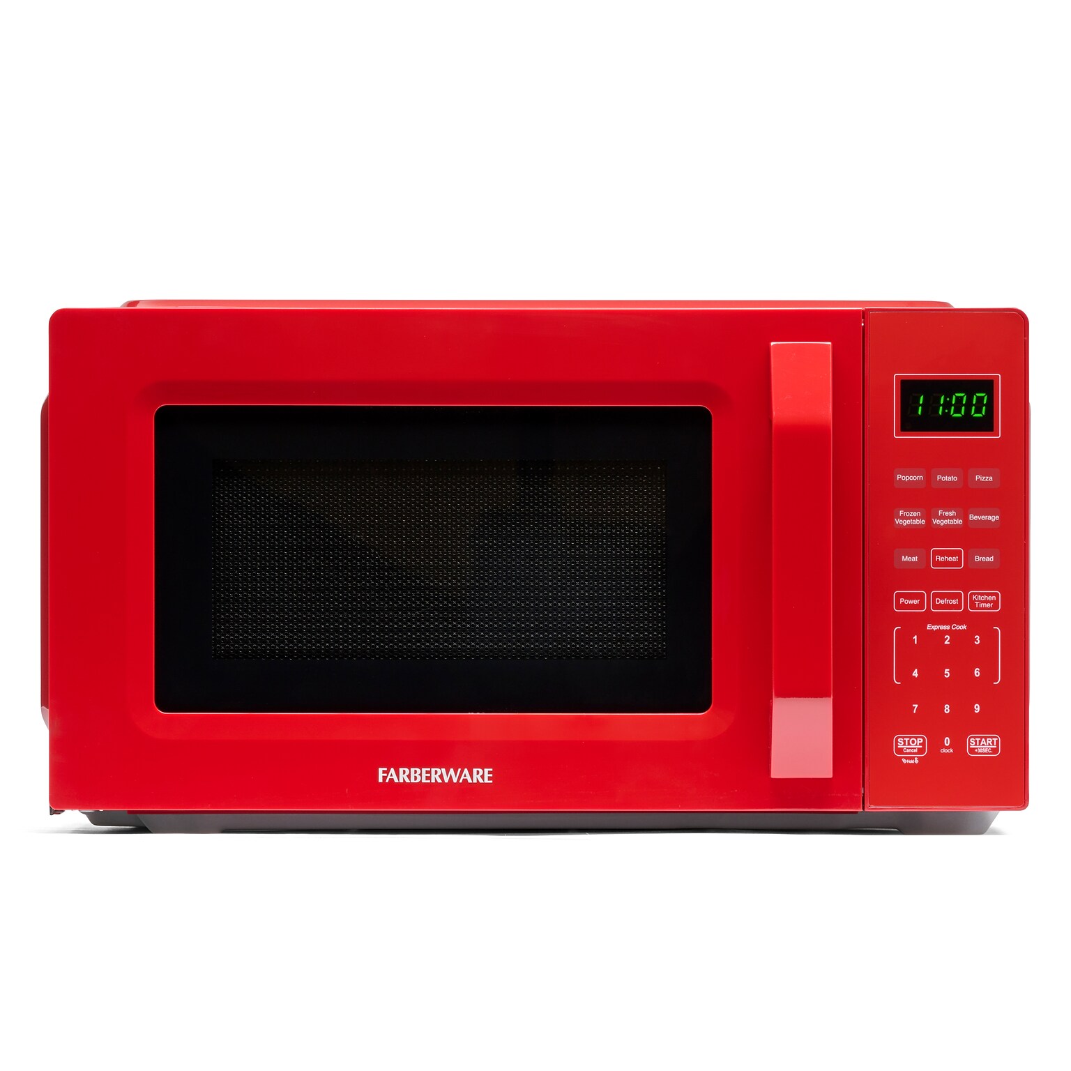 Farberware 0.7 cu. ft. Countertop Microwave, Red (FMO07WEIRD)