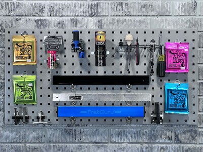 Triton Products LocBoard 24" x 42" x 9/16" Steel Square Hole Pegboards, 2/Set (LB2-G)