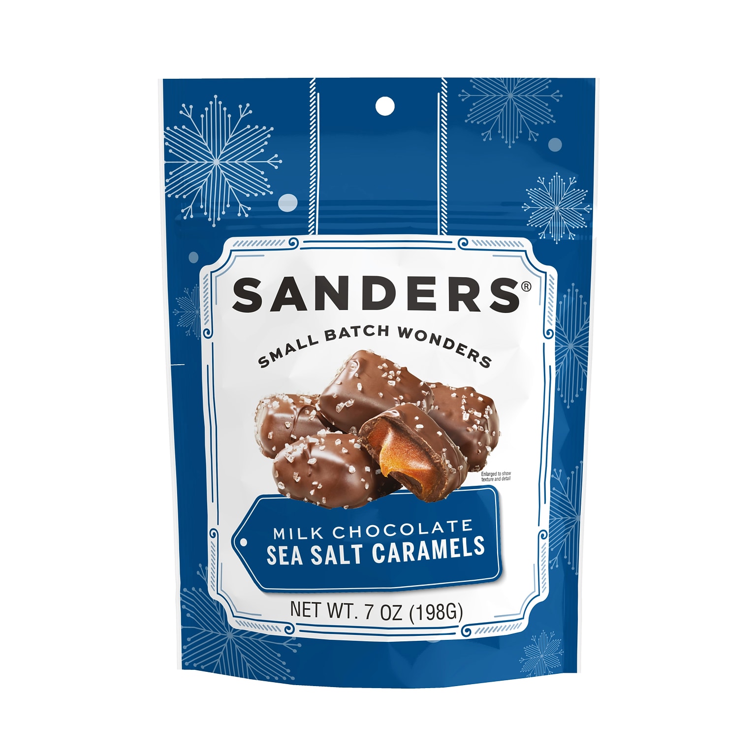 Sanders Holiday Milk Chocolate Sea Salt Caramel Pieces, 7 oz. (MRY31097)