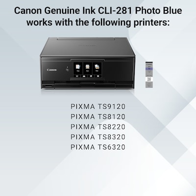 Canon CLI-281 Photo Blue Standard Ink Cartridge (2092C001)