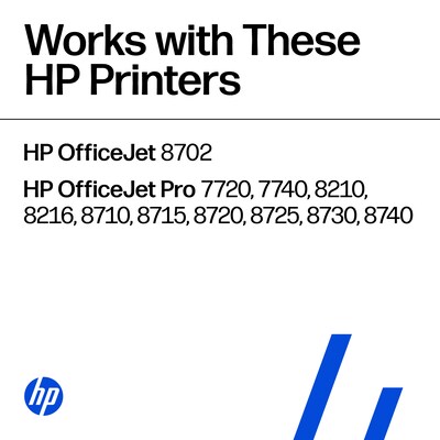HP 952 Cyan Standard Ink Cartridge, Works with OfficeJet 8702, Pro 7720, 7740, 8210, 8710, 8720, 8730, 8740 Series (L0S49AN)