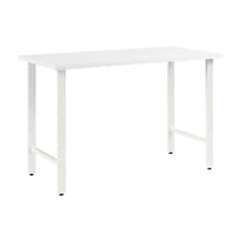 Bush Business Furniture Hustle 48W Computer Desk with Metal Legs, White (HUD148WH)