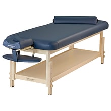 Master Massage Laguna Stationary Massage Table, 31, Navy Blue (46559)