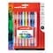 uniball Signo DX Gel Pens, Ultra Micro Point, 0.38mm, Assorted Ink, 8/Pack (2004052)