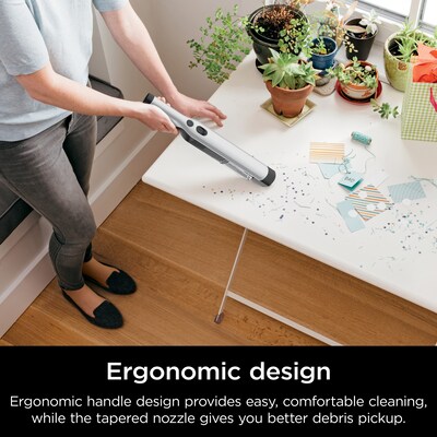 Shark WANDVAC Cordless Handheld Vacuum with Charging Dock, Bagless, Black/Silver (WV201WH)