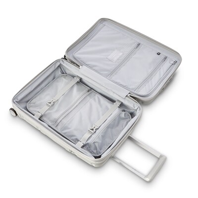 Samsonite Outline Pro 10.0" Hardside Carry-On Suitcase, 4-Wheeled Spinner, Stone Gray (137393-1830)