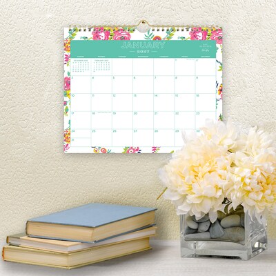 2027 Blue Sky Day Designer Peyton White 11" x 8.75" Monthly Wall Calendar (103629-27)