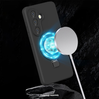 SaharaCase Venture Series MagSafe Compatible Phone Case for Samsung Galaxy S26+, Black (CP01128)