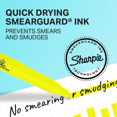 Sharpie Stick Highlighter, Chisel Tip, Assorted, 36/Pack (2133497)