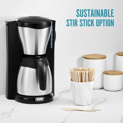 Perk™ Wooden Stirrers, 7", 1000/Pack (PK62345)
