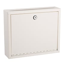 AdirOffice Multipurpose Drop Box Mailbox with Suggestion Cards, Large, White (631-03-WHI-PKG)