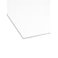 Smead File Folders, 1-Tab, Letter Size, White, 100/Box (12810)