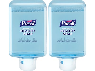 PURELL Healthy Soap Foaming Hand Soap Refill for ES10 8334-E1/8330-E1/8338-E1 Dispenser, 1200mL, 2/C