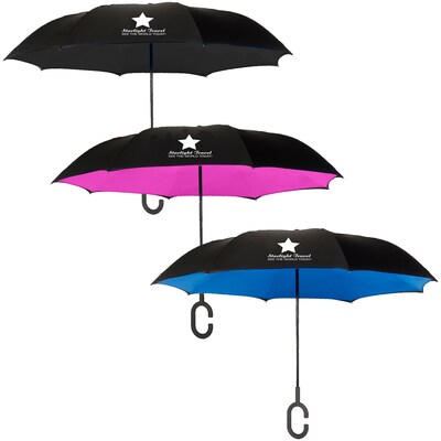 Custom ShedRain Unbelievabrella Inverted Umbrella