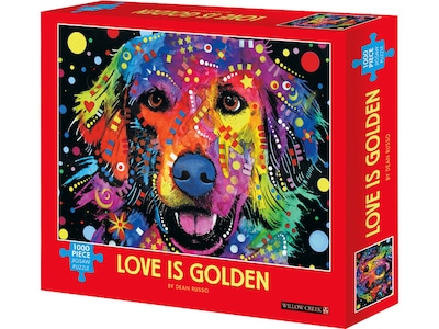 Willow Creek Love is Golden 1000-Piece Jigsaw Puzzle (48154)