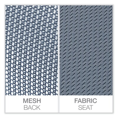 Alera® Fixed Arm Fabric Task Chair, Seafoam Blue (ALEWS42B77)