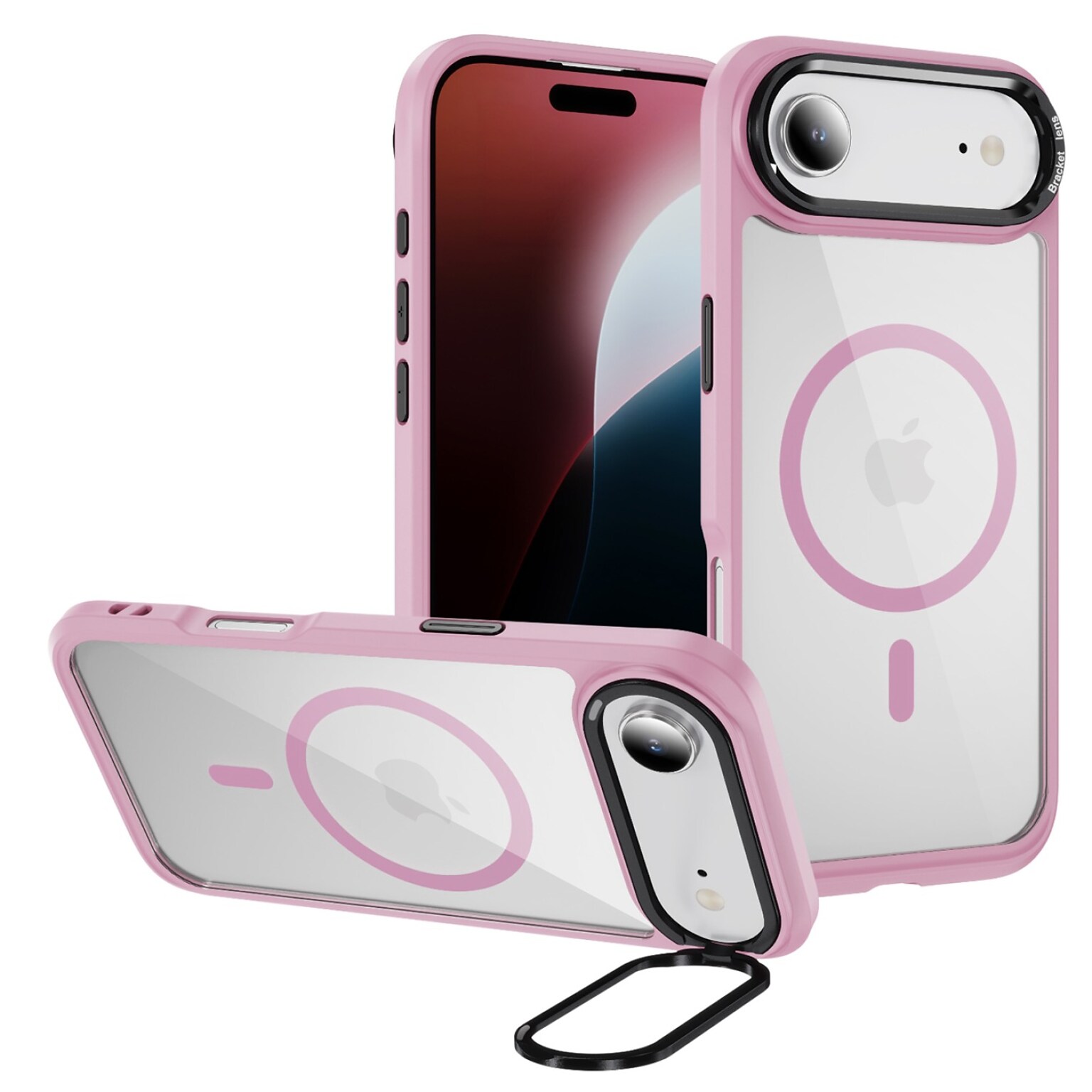 SaharaCase Raider Series MagSafe Compatible Phone Case for iPhone 17 Air, Shock Absorbing, Desert Rose (CP00955)