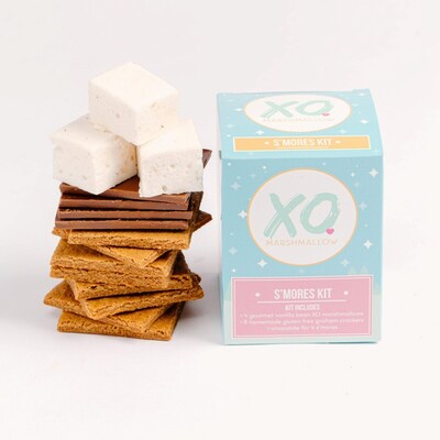 XO Marshmallow Gourmet SMores Kit w/ Roasting Sticks & Fuel