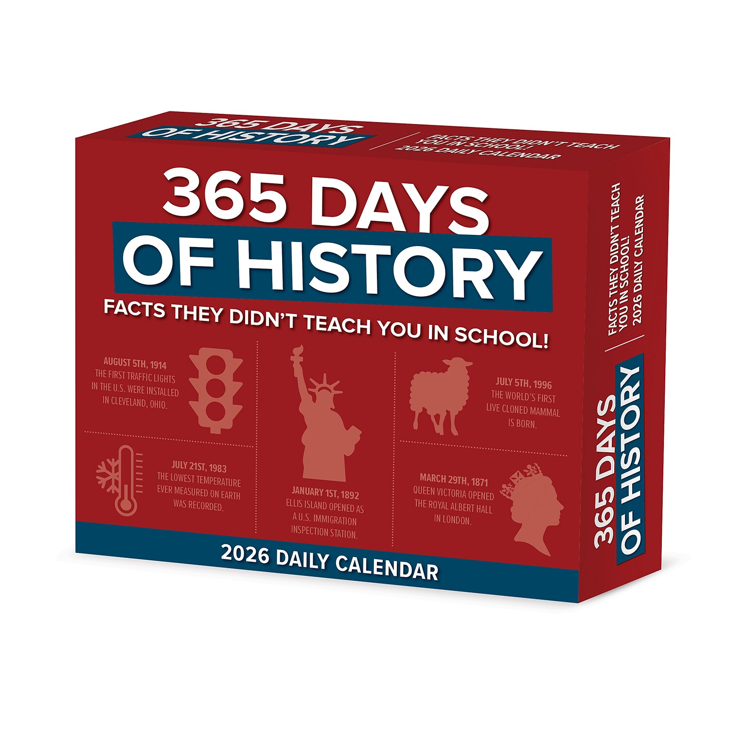 2026 Willow Creek 365 Days of History 6.18 x 1.34 Day-to-Day Calendar (53867X)