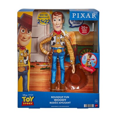 Mattel Disney Pixar Toy Story Roundup Fun Woody, 2/Pack (HFY35)