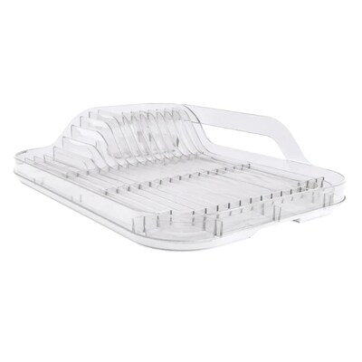Better Houseware Plastic Dish Rack, Clear (BTH3421)