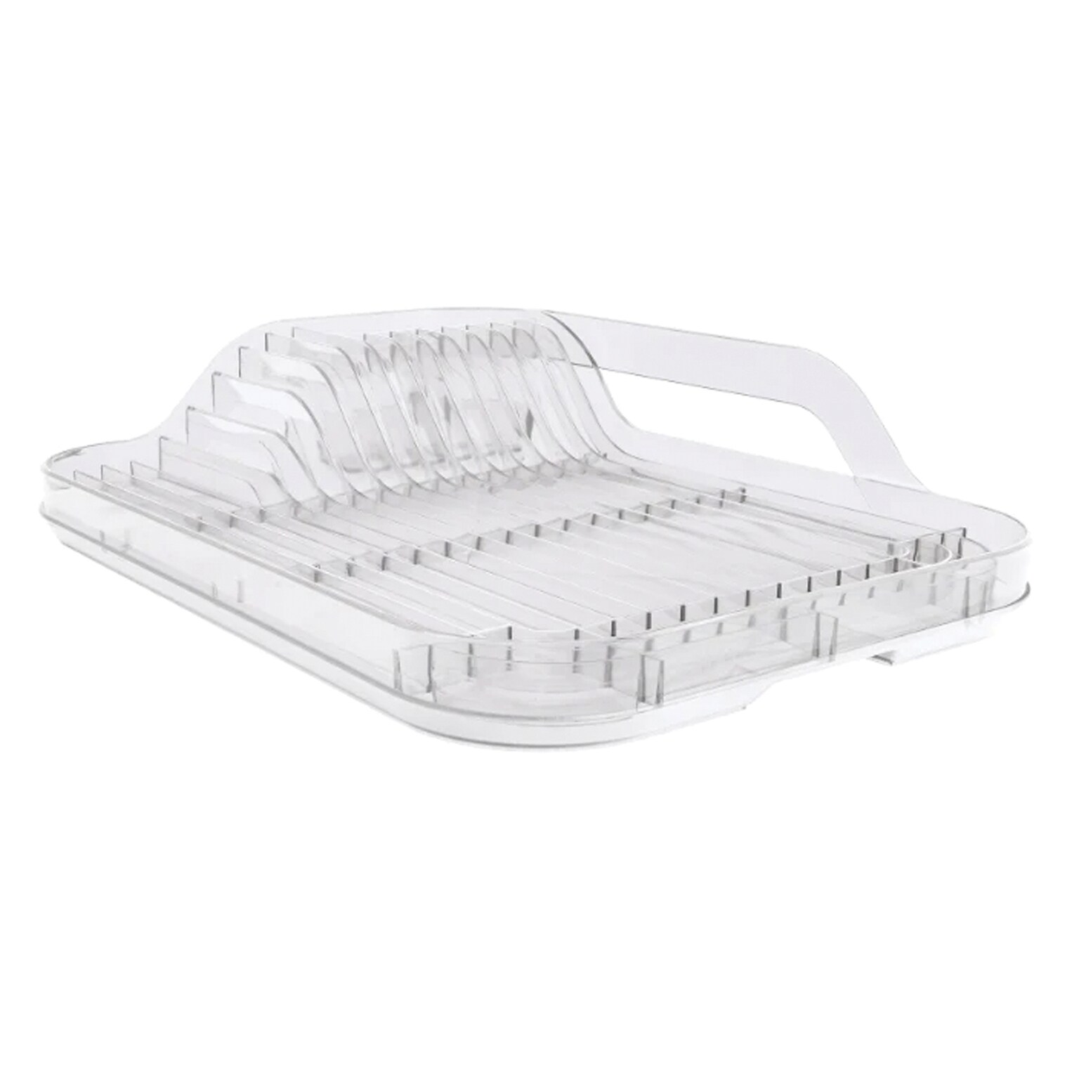 Better Houseware Plastic Dish Rack, Clear (BTH3421)