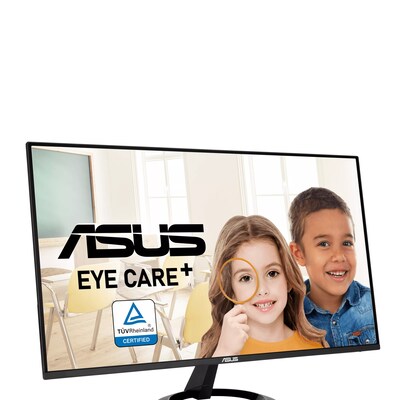 ASUS Eye Care 24” Full HD 100Hz Gaming Monitor, Black (VZ24EHF)