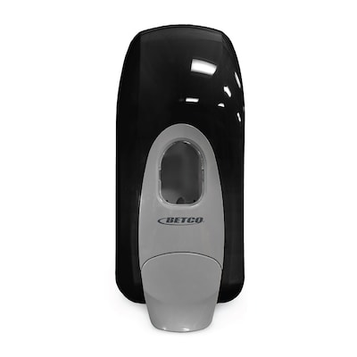 Betco Clario Manual Lotion Soap and Hand Sanitizer Gel Dispenser, 1000mL., Black (9182000)
