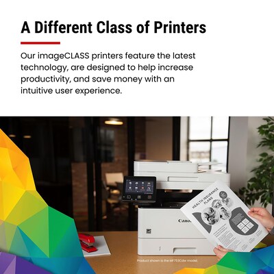Canon imageCLASS MF465dw II Wireless Black & White All-In-One Laser Printer, Best for Office (7188C006)