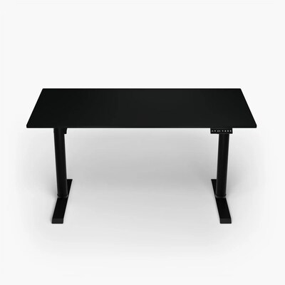 Arozzi Arena Nordico 55"W Electric Adjustable Standing Desk, Black (ARENANRDBKBK)