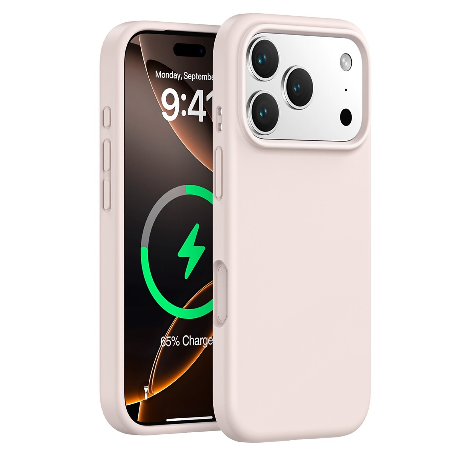 SaharaCase Venture Series MagSafe Phone Case for iPhone 17 Pro Max, Shock Absorbing, Desert Rose (CP01005)