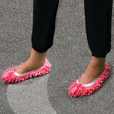 5 Pair Chenille Mopping Shoe Covers