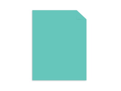 Astrobrights Colored Paper, 24 lbs., 8.5 x 11, Breezy Blue, 200 Sheets/Pack